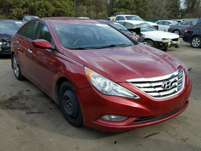 5NPEC4AB9BH209988 - 2011 HYUNDAI SONATA SE RED photo 1