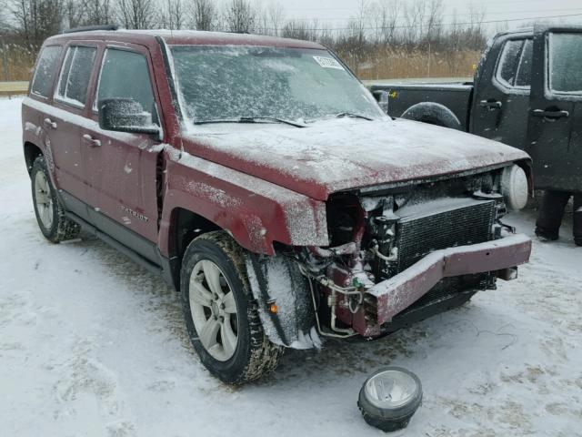 1C4NJPFB9DD205402 - 2013 JEEP PATRIOT LA RED photo 1