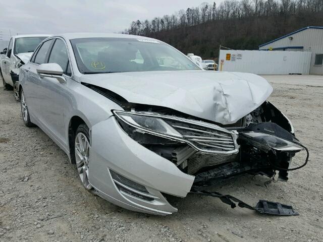 3LN6L2J98ER817889 - 2014 LINCOLN MKZ SILVER photo 1