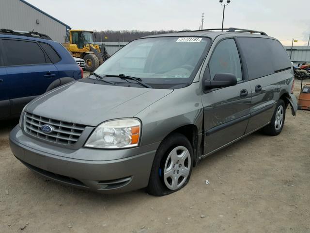 2FMZA51626BA47974 - 2006 FORD FREESTAR S GRAY photo 2