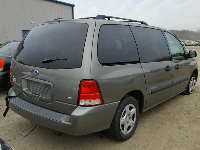 2FMZA51626BA47974 - 2006 FORD FREESTAR S GRAY photo 4