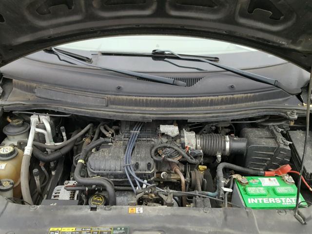 2FMZA51626BA47974 - 2006 FORD FREESTAR S GRAY photo 7