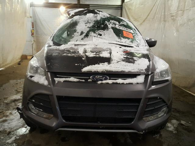 1FMCU9G98EUB42201 - 2014 FORD ESCAPE SE GRAY photo 7