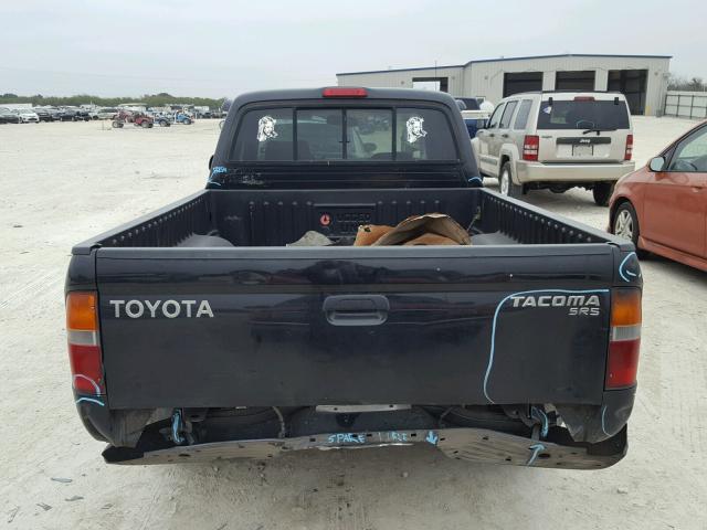 4TAVL52N6YZ672294 - 2000 TOYOTA TACOMA XTR BLACK photo 6