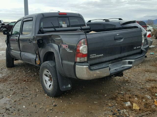 3TMLU4EN0AM041370 - 2010 TOYOTA TACOMA DOU BLACK photo 3