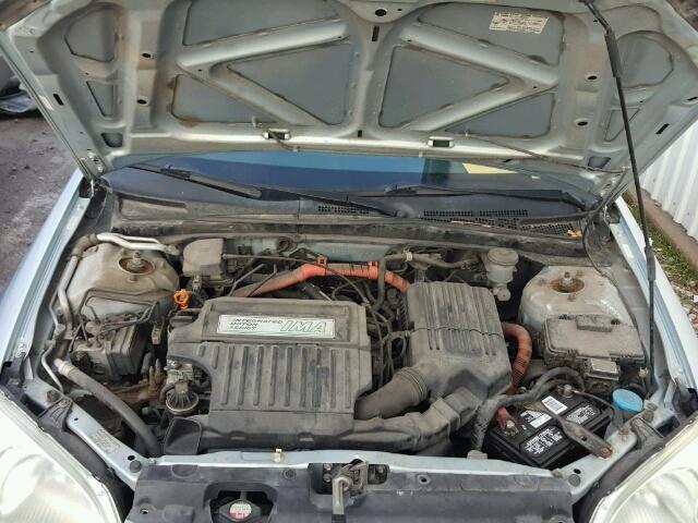 JHMES96623S000878 - 2003 HONDA CIVIC HYBR SILVER photo 7