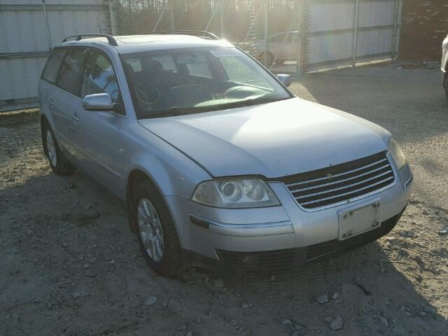 WVWVD63B33E213199 - 2003 VOLKSWAGEN PASSAT GLS SILVER photo 1