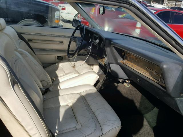 9Y89S740931 - 1979 LINCOLN CONTINENTA BLACK photo 5