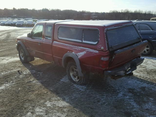 1FTZR15E52TA74815 - 2002 FORD RANGER SUP RED photo 3