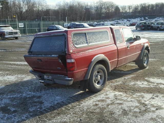 1FTZR15E52TA74815 - 2002 FORD RANGER SUP RED photo 4