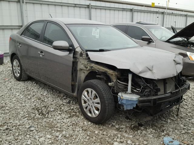 KNAFU4A2XC5483054 - 2012 KIA FORTE EX GRAY photo 1