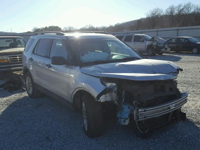 1FM5K7B83FGB10693 - 2015 FORD EXPLORER SILVER photo 1