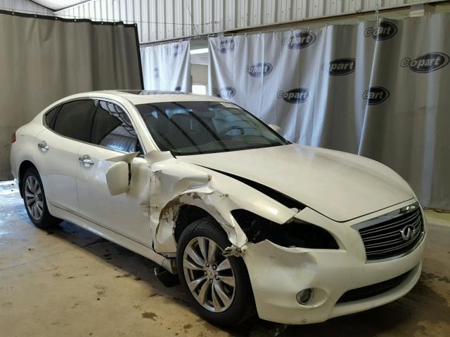 JN1BY1AP7CM332665 - 2012 INFINITI M37 WHITE photo 1