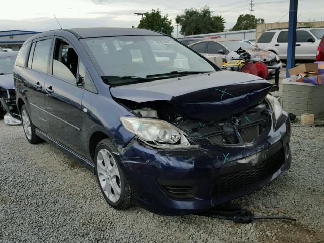 JM1CR29L190346065 - 2009 MAZDA 5 BLUE photo 1