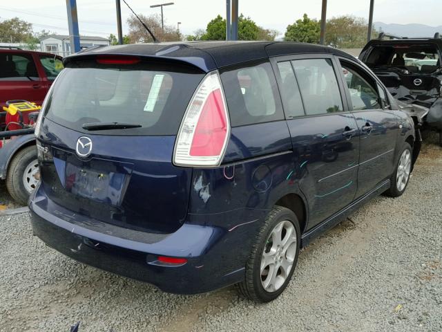 JM1CR29L190346065 - 2009 MAZDA 5 BLUE photo 4