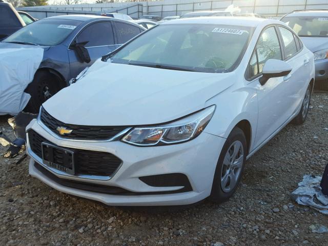 1G1BC5SM4G7307811 - 2016 CHEVROLET CRUZE LS WHITE photo 2