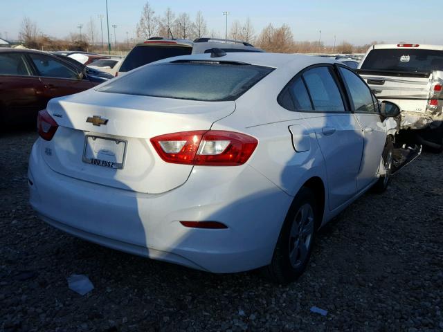 1G1BC5SM4G7307811 - 2016 CHEVROLET CRUZE LS WHITE photo 4