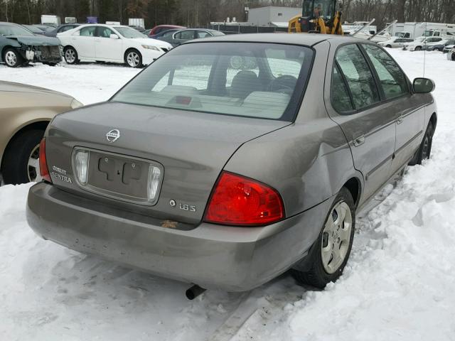 3N1CB51D25L587823 - 2005 NISSAN SENTRA 1.8 SILVER photo 4