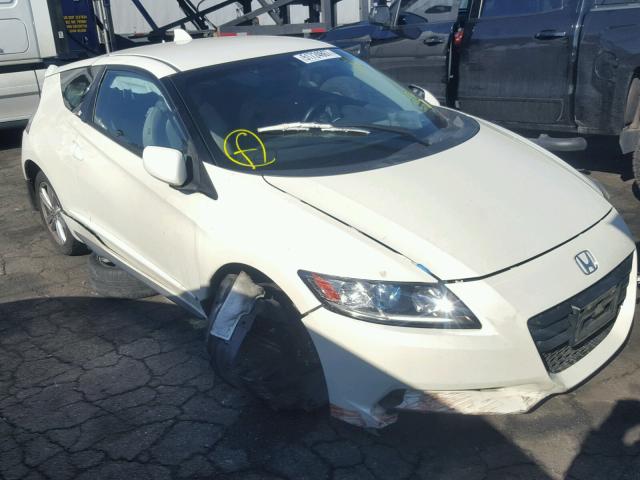 JHMZF1C66BS011621 - 2011 HONDA CR-Z EX WHITE photo 1