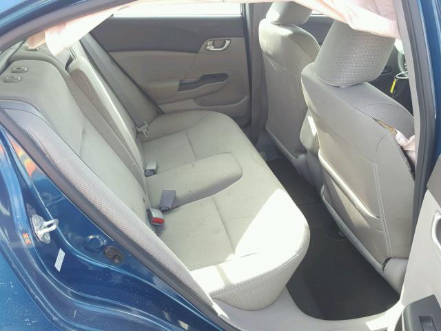 2HGFB2F87CH541920 - 2012 HONDA CIVIC EX 蓝色 照片 6