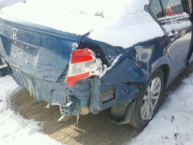 2HGFB2F87CH541920 - 2012 HONDA CIVIC EX 蓝色 照片 9