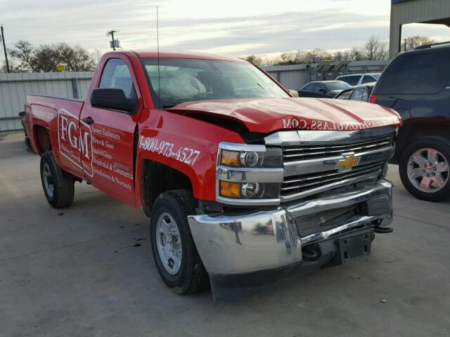 1GC0CUEG1GZ305629 - 2016 CHEVROLET SILVERADO RED photo 1