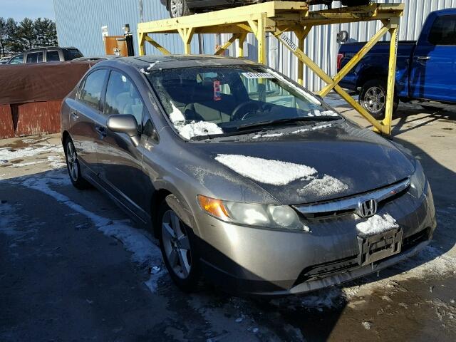 2HGFA16818H509212 - 2008 HONDA CIVIC EX GRAY photo 1