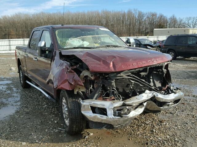 1FT7W2A62HEB98820 - 2017 FORD F250 SUPER RED photo 1