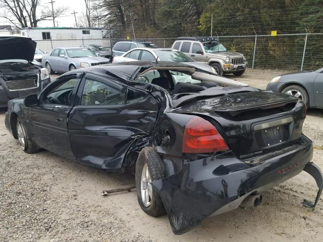 2G2WP552961181176 - 2006 PONTIAC GRAND PRIX Սև լուսանկար 3