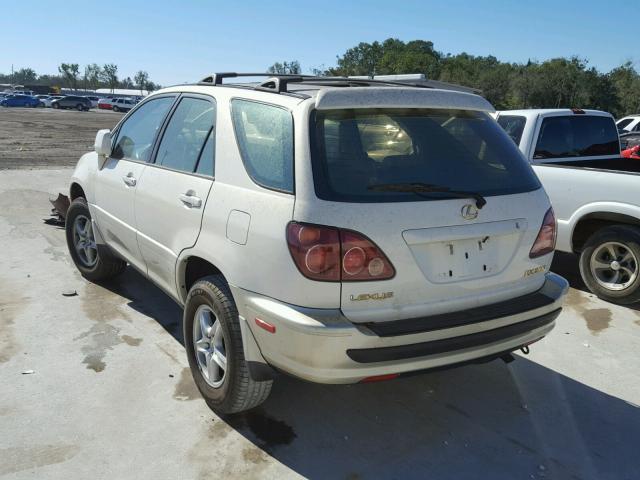 JT6GF10UXY0081162 - 2000 LEXUS RX 300 WHITE photo 3