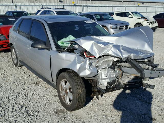 1G1ZT64855F227201 - 2005 CHEVROLET MALIBU MAX SILVER photo 1