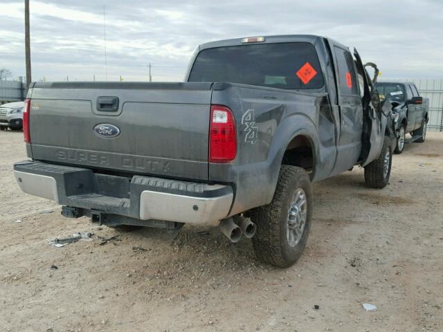 1FT7W2BT3GED23648 - 2016 FORD F250 SUPER BLACK photo 4