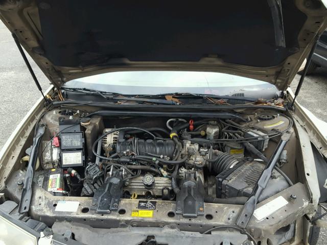 2G1WF55K4Y9166399 - 2000 CHEVROLET IMPALA 金色 照片 7