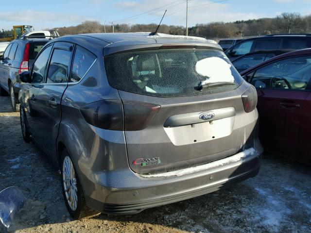 1FADP5CU4DL509866 - 2013 FORD C-MAX PREM GRAY photo 3