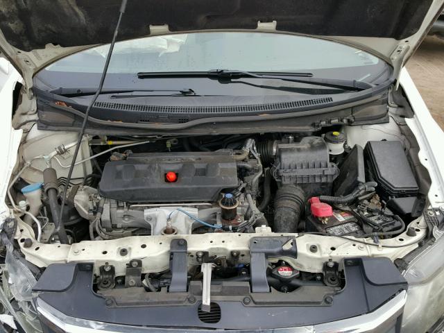 2HGFB2F88CH539206 - 2012 HONDA CIVIC EX თეთრი ფოტო 7