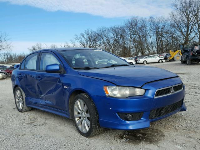 JA3AU86W69U006795 - 2009 MITSUBISHI LANCER GTS BLUE photo 1