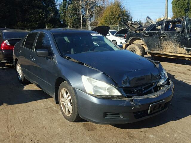 1HGCM56897A116735 - 2007 HONDA ACCORD EX GRAY photo 1