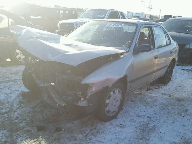 1Y1SK5285XZ414878 - 1999 CHEVROLET GEO PRIZM 米色 照片 2