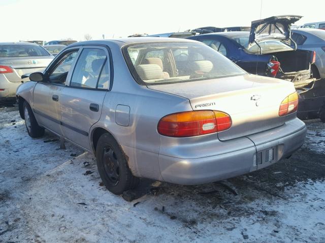 1Y1SK5285XZ414878 - 1999 CHEVROLET GEO PRIZM 米色 照片 3