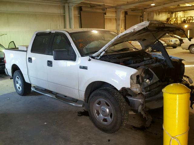 1FTPW12525KE19880 - 2005 FORD F150 SUPER WHITE photo 1