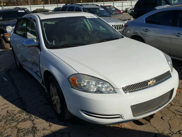 2G1WG5E39D1187358 - 2013 CHEVROLET IMPALA LT WHITE photo 1