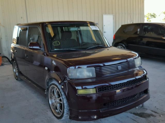 JTLKT324850204719 - 2005 TOYOTA SCION XB PURPLE photo 1