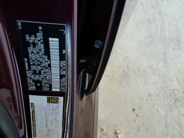 JTLKT324850204719 - 2005 TOYOTA SCION XB 紫色 照片 10