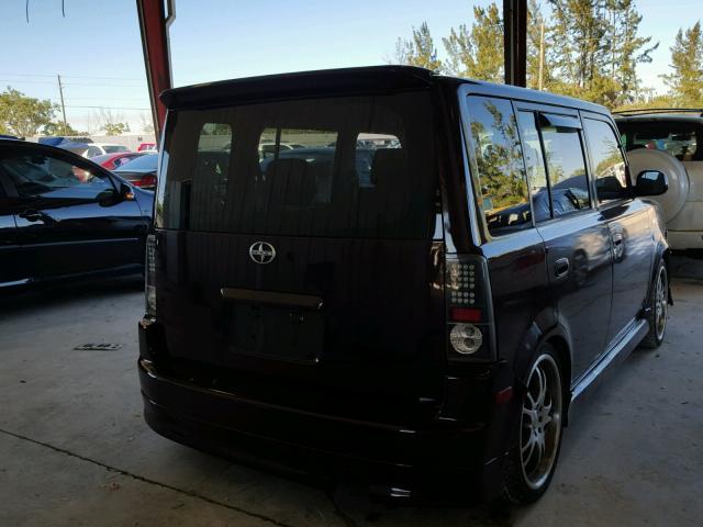 JTLKT324850204719 - 2005 TOYOTA SCION XB 紫色 照片 4