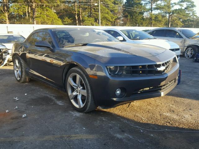 2G1FC1EVXA9157756 - 2010 CHEVROLET CAMARO LT GRAY photo 1