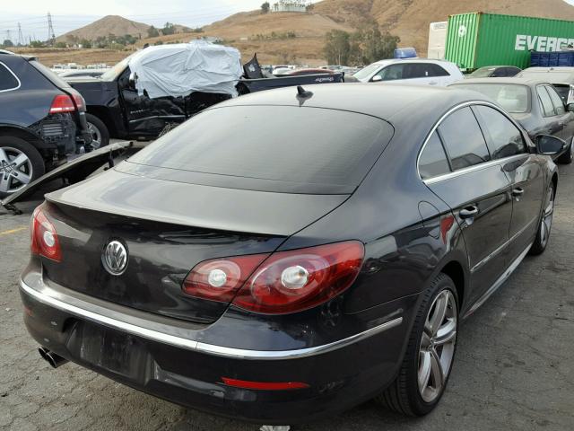 WVWMN7AN5AE563264 - 2010 VOLKSWAGEN CC SPORT BLACK photo 4