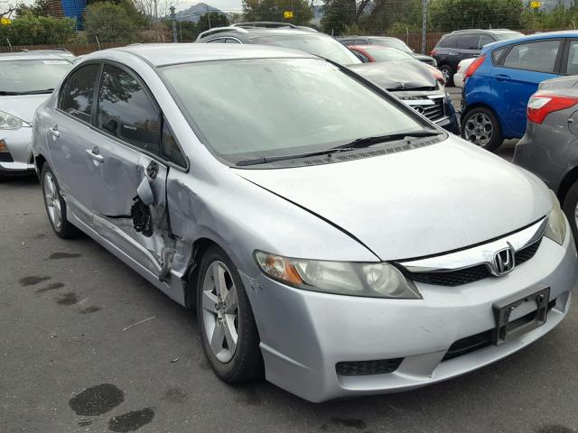 2HGFA1F62BH521133 - 2011 HONDA CIVIC LX-S SILVER photo 1