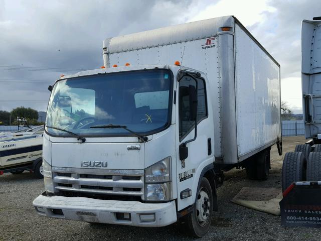 JALE5W16287301240 - 2008 ISUZU NRR WHITE photo 2