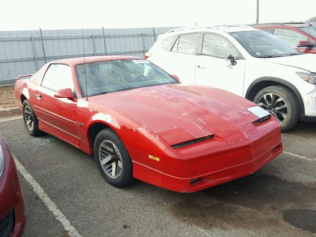 1G2FS23T8LL205837 - 1990 PONTIAC FIREBIRD RED photo 1