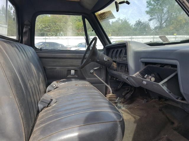 1B7FD14H4HS377709 - 1987 DODGE D-SERIES D GRAY photo 5